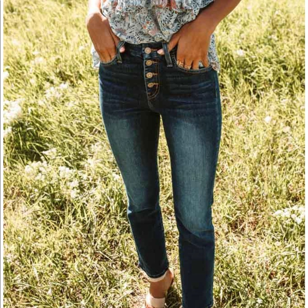 Flying Monkey Blue Jeans with 5 buttons